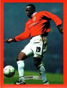 Figurina Dwight Yorke - Manchester United. Europe 2000 n. 14 - Futera