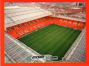 Cromo Old Trafford - Manchester United. Europe 2000 n. 16 - Futera