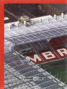 Cromo Old Trafford - Manchester United. Europe 2000 n. 17 - Futera