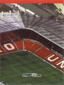 Cromo Old Trafford - Manchester United. Europe 2000 n. 18 - Futera