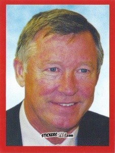 Cromo Alex Ferguson - Manchester United. Europe 2000 n. 25 - Futera