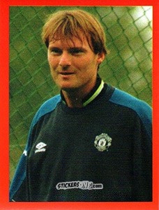 Figurina Massimo Taibi - Manchester United. Europe 2000 n. 38 - Futera