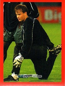Figurina Mark Bosnich - Manchester United. Europe 2000 n. 41 - Futera