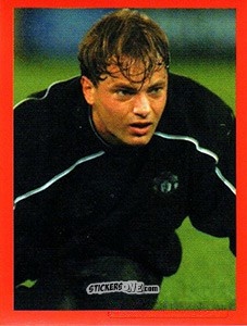 Figurina Mark Bosnich - Manchester United. Europe 2000 n. 42 - Futera