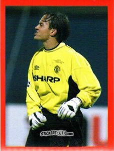 Figurina Mark Bosnich - Manchester United. Europe 2000 n. 43 - Futera