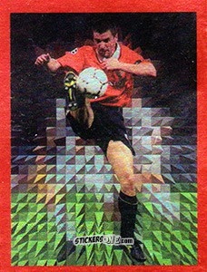 Figurina Roy Keane - Manchester United. Europe 2000 n. 49 - Futera