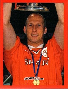 Figurina Jaap Stam - Manchester United. Europe 2000 n. 55 - Futera