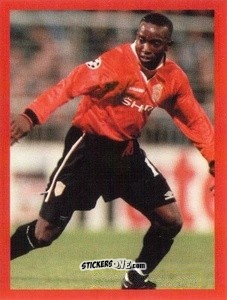 Figurina Dwight Yorke - Manchester United. Europe 2000 n. 57 - Futera