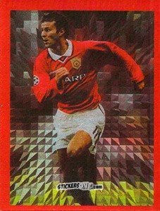 Sticker Ryan Giggs - Manchester United. Europe 2000 n. 61 - Futera