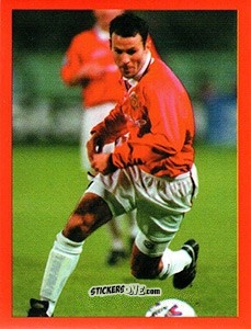 Sticker Ryan Giggs - Manchester United. Europe 2000 n. 65 - Futera