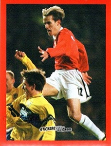 Cromo Phil Neville - Manchester United. Europe 2000 n. 71 - Futera