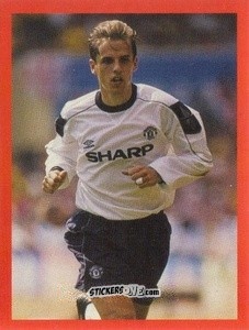 Cromo Phil Neville - Manchester United. Europe 2000 n. 74 - Futera