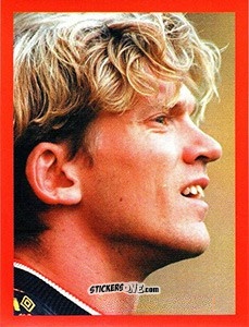 Sticker Jesper Blomqvist - Manchester United. Europe 2000 n. 97 - Futera