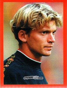 Sticker Jesper Blomqvist - Manchester United. Europe 2000 n. 98 - Futera