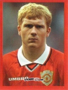 Figurina Paul Scholes - Manchester United. Europe 2000 n. 109 - Futera