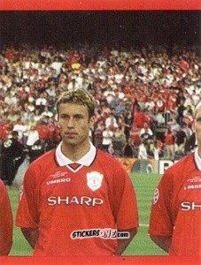 Cromo Team - Manchester United. Europe 2000 n. 112 - Futera