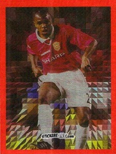 Figurina Quinton Fortune - Manchester United. Europe 2000 n. 114 - Futera