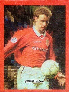 Sticker Nicky Butt - Manchester United. Europe 2000 n. 116 - Futera