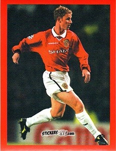 Sticker Nicky Butt - Manchester United. Europe 2000 n. 118 - Futera