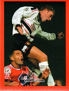 Sticker Nicky Butt - Manchester United. Europe 2000 n. 120 - Futera