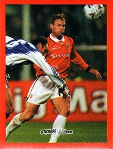 Figurina Teddy Sheringham - Manchester United. Europe 2000 n. 123 - Futera