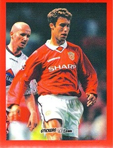 Figurina Ronny Johnsen - Manchester United. Europe 2000 n. 126 - Futera