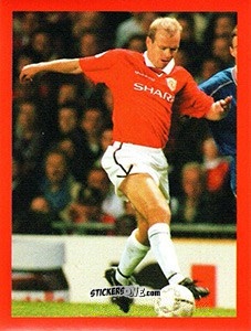 Figurina Henning Berg - Manchester United. Europe 2000 n. 135 - Futera