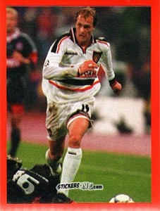 Figurina Jordi Cruyff - Manchester United. Europe 2000 n. 136 - Futera