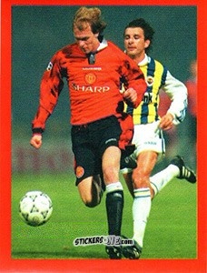 Cromo Jordi Cruyff - Manchester United. Europe 2000 n. 139 - Futera