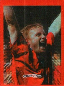 Cromo David May - Manchester United. Europe 2000 n. 142 - Futera
