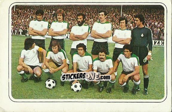 Cromo Alineación - Futbol en Accion 1977-1978
 n. 258 - PACOSA
