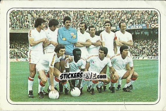 Cromo Alineación - Futbol en Accion 1977-1978
 n. 174 - PACOSA
