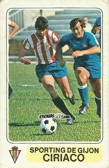 Figurina Ciriaco - Futbol en Accion 1977-1978
 n. 286 - PACOSA