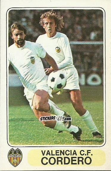 Figurina Cordero - Futbol en Accion 1977-1978
 n. 128 - PACOSA