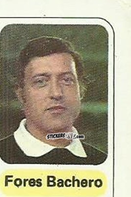 Figurina F. Bachero - Futbol en Accion 1977-1978
 n. 372 - PACOSA