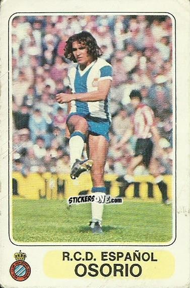 Figurina Osorio - Futbol en Accion 1977-1978
 n. 116 - PACOSA