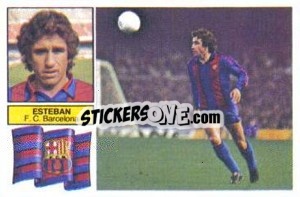 Sticker Esteban - Liga Spagnola 1982-1983
 n. 15 - Colecciones ESTE