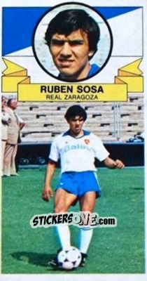 Figurina 31 Ruben Sosa (R.Zaragoza) - Liga Spagnola 1985-1986
 n. 410 - Colecciones ESTE