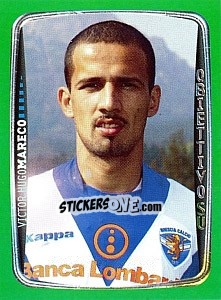 Cromo Victor Hugo Mareco - Obiettivo Campionato 2004-2005 n. 8 - Panini