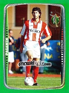 Figurina Paganin (Vicenza) - Obiettivo Campionato 2004-2005 n. 244 - Panini