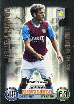 Figurina Stiliyan Petrov - English Premier League 2007-2008. Match Attax n. LE2 - Topps