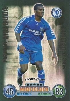 Sticker Florent Malouda - English Premier League 2007-2008. Match Attax n. LE4 - Topps