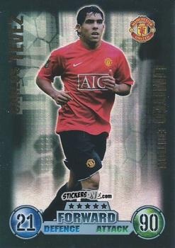 Cromo Carlos Tevez - English Premier League 2007-2008. Match Attax n. LE8 - Topps