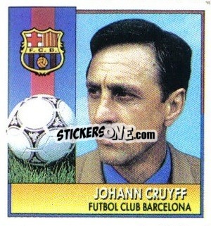 Figurina Johann Cruyff (Entrenador) - Liga Spagnola 1992-1993
 n. 20 - Colecciones ESTE