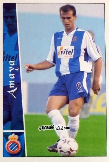 Figurina Amaya - Las fichas de la Liga 2002-2003
 n. 610 - Mundicromo