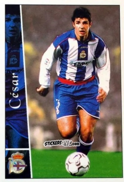 Sticker Cesar - Las fichas de la Liga 2002-2003
 n. 37 - Mundicromo