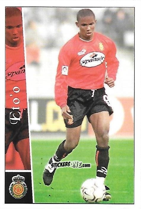 Sticker Eto'o - Las fichas de la Liga 2002-2003
 n. 428 - Mundicromo