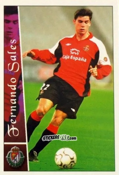 Figurina F. Sales - Las fichas de la Liga 2002-2003
 n. 315 - Mundicromo