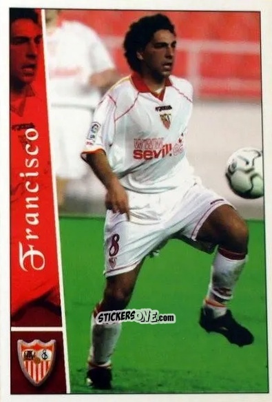 Sticker Francisco - Las fichas de la Liga 2002-2003
 n. 201 - Mundicromo
