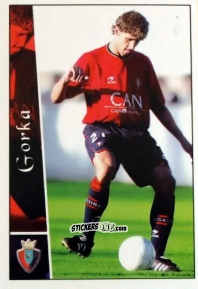 Sticker Gorka - Las fichas de la Liga 2002-2003
 n. 592 - Mundicromo